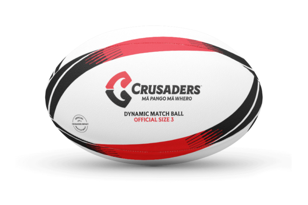 Crusaders Rugby Match Ball Size 3