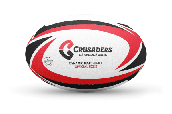 Crusaders Rugby Match Ball Size 5