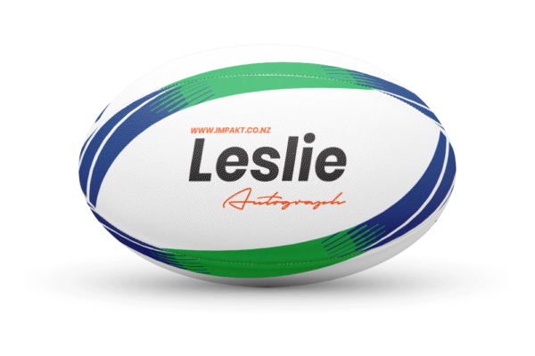 Custom Autograph Rugby Ball Design 01