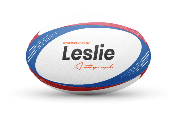 Custom Autograph Rugby Ball Design 02