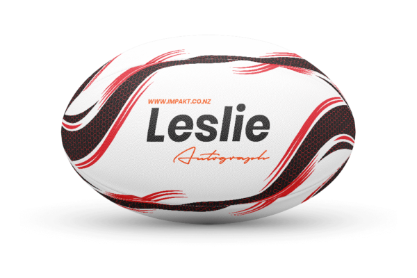 Custom Autograph Rugby Ball Design 05