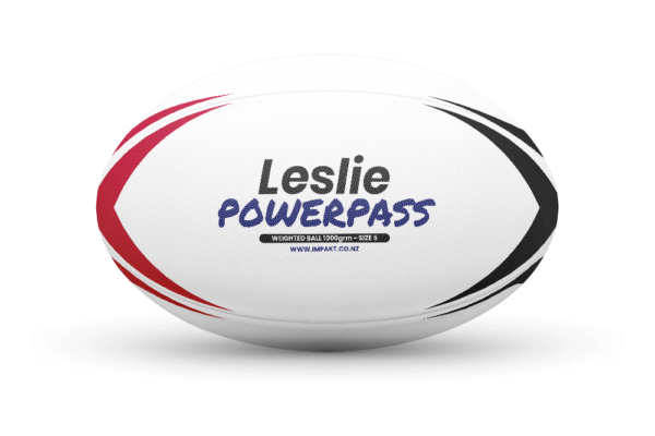 Powerpass 1.0 kg Custom Rugby Training Ball Design 07