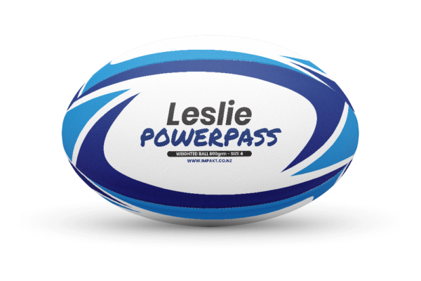 Powerpass 0.6 kg Custom Rugby Training Ball Design 04