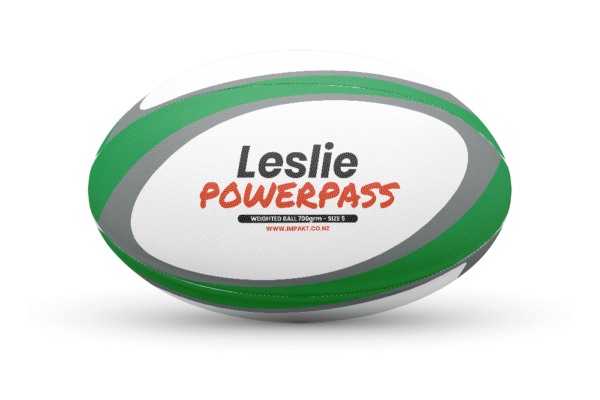 Powerpass 0.7 kg Custom Rugby Training Ball Design 03