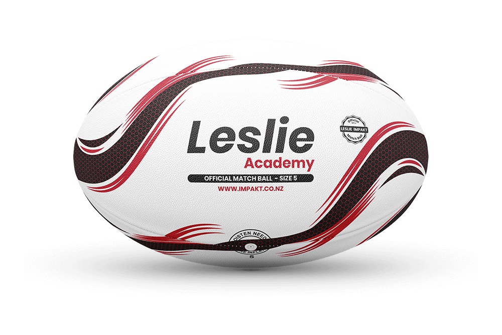 Leslie Academy Rugby Match Ball Size 5