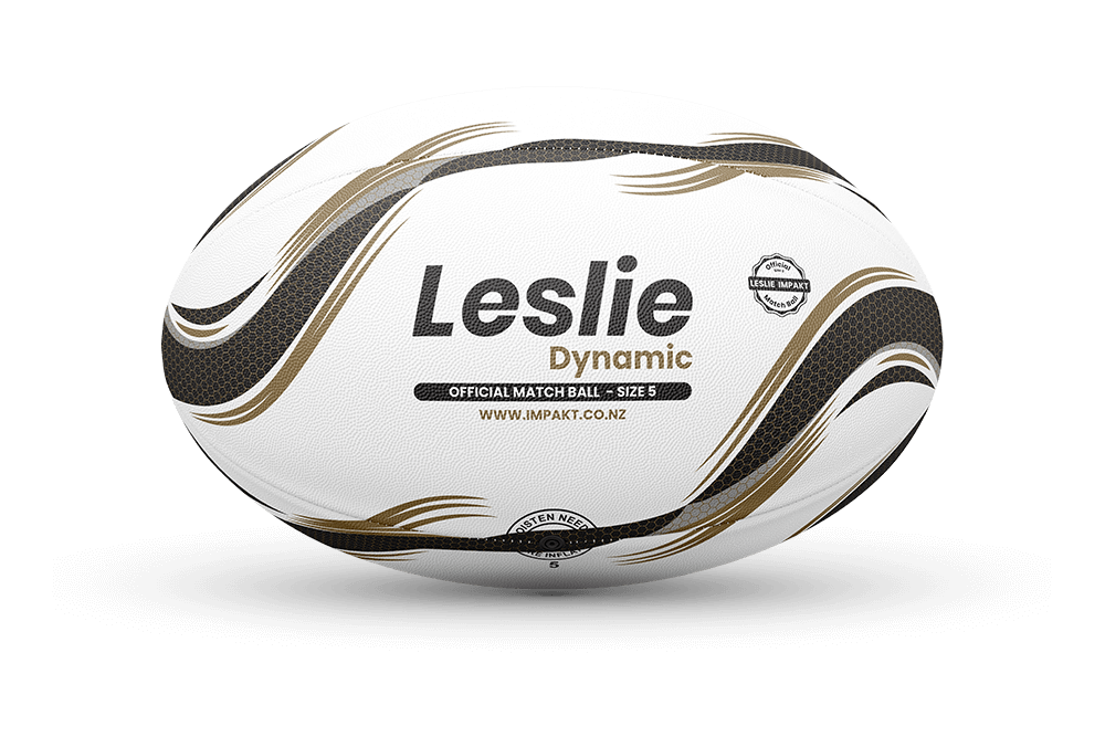 Leslie Dynamic Rugby Match Ball Size 5